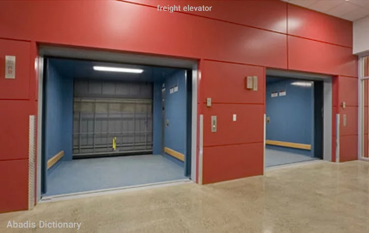 freight elevator